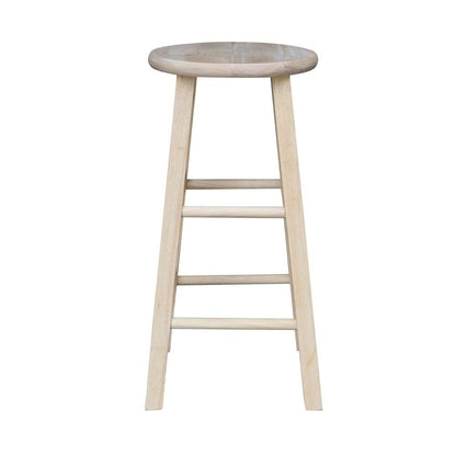 International Concepts - Round Top Stool - 24inSH - 1S-524 veiw 4