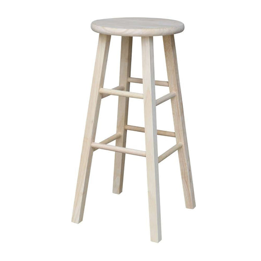 International Concepts - Round Top Stool - 29inSH - 1S-530 veiw 1