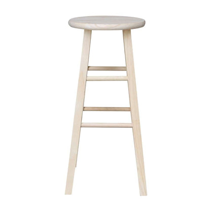 International Concepts - Round Top Stool - 29inSH - 1S-530 veiw 3