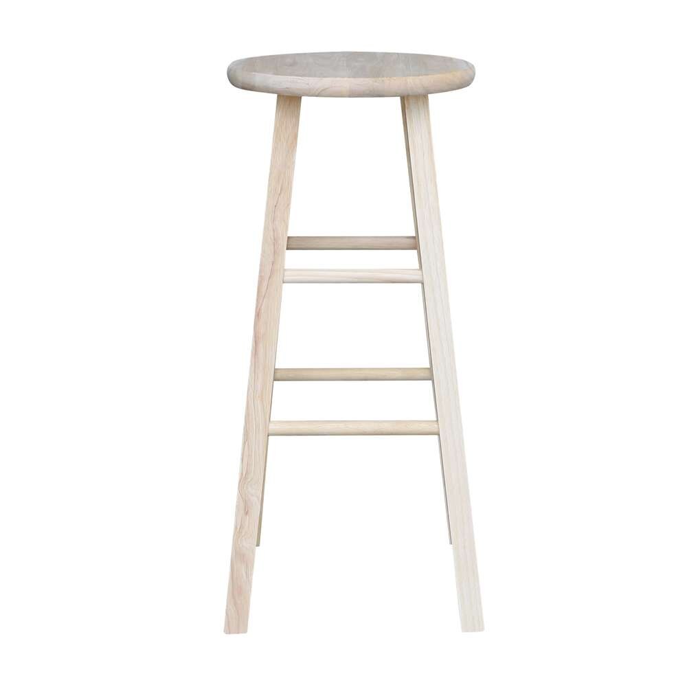International Concepts - Round Top Stool - 29inSH - 1S-530 veiw 4