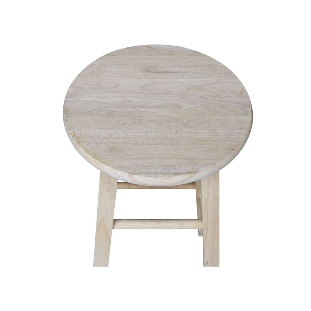 International Concepts - Round Top Stool - 29inSH - 1S-530 veiw 6
