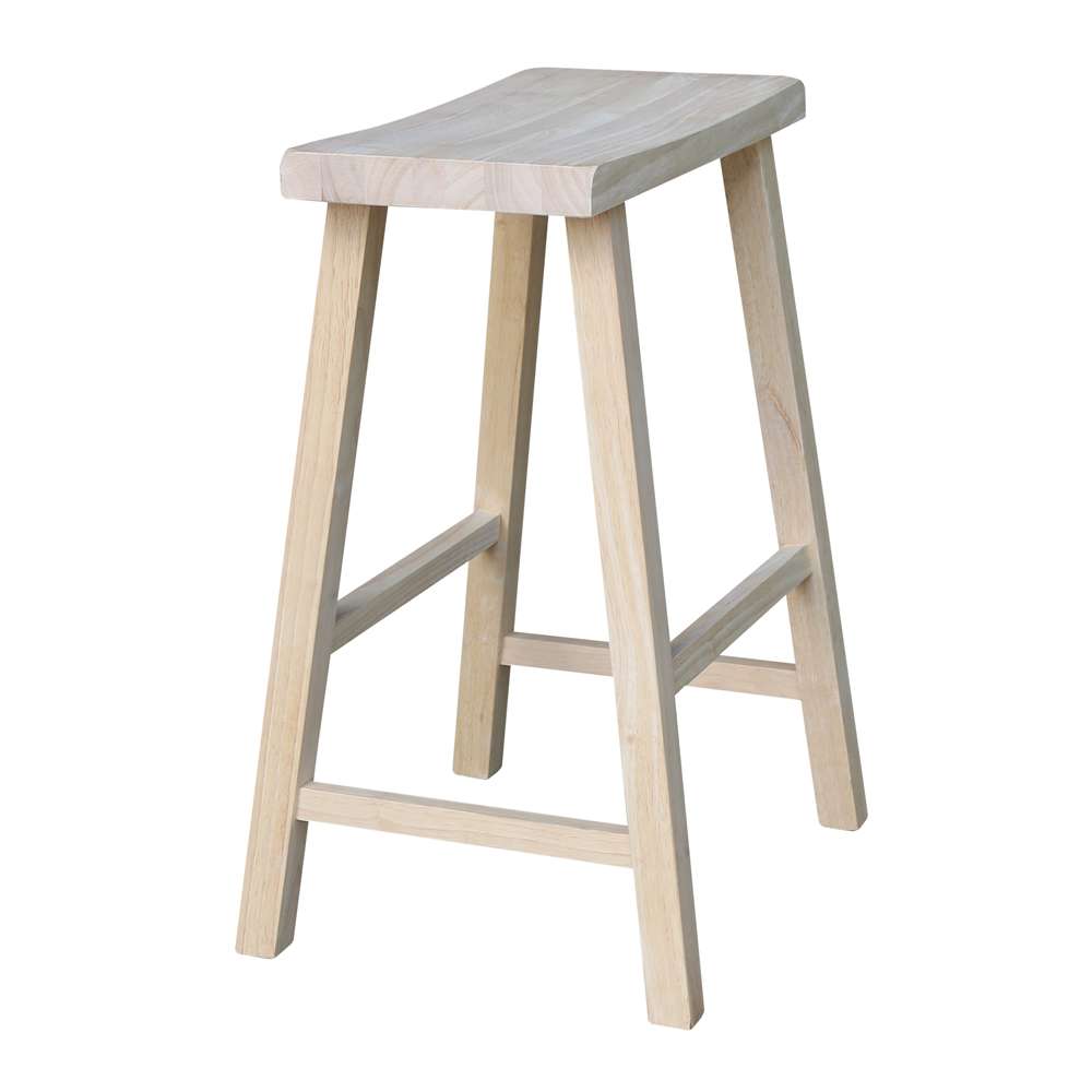 International Concepts - Saddle Seat Stool - 24inSH - 1S-682 veiw 4
