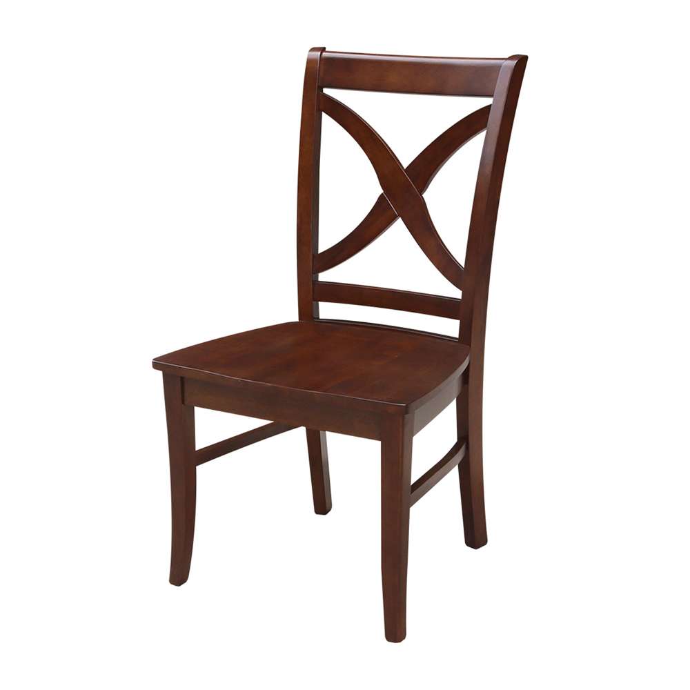 International Concepts - Salerno Chair, Wood Seat in Espresso Finish (Set of 2) - C581-14P veiw 1