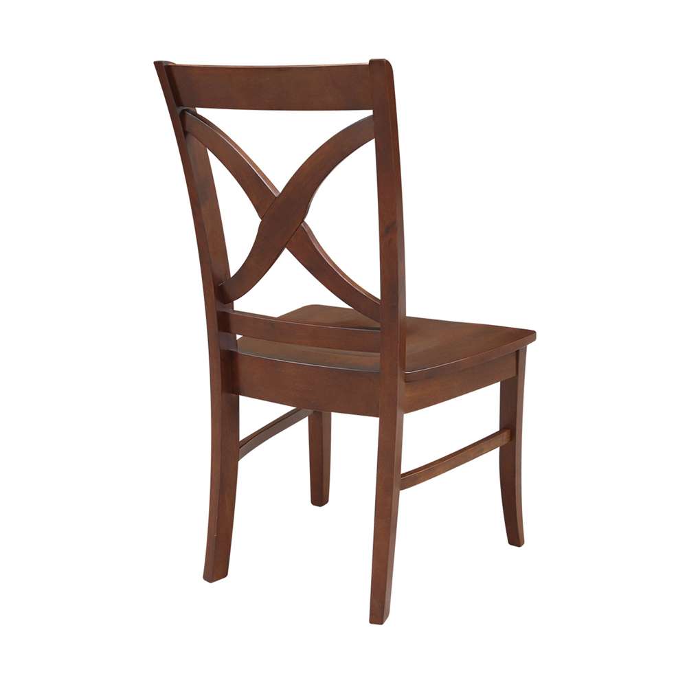 International Concepts - Salerno Chair, Wood Seat in Espresso Finish (Set of 2) - C581-14P veiw 2
