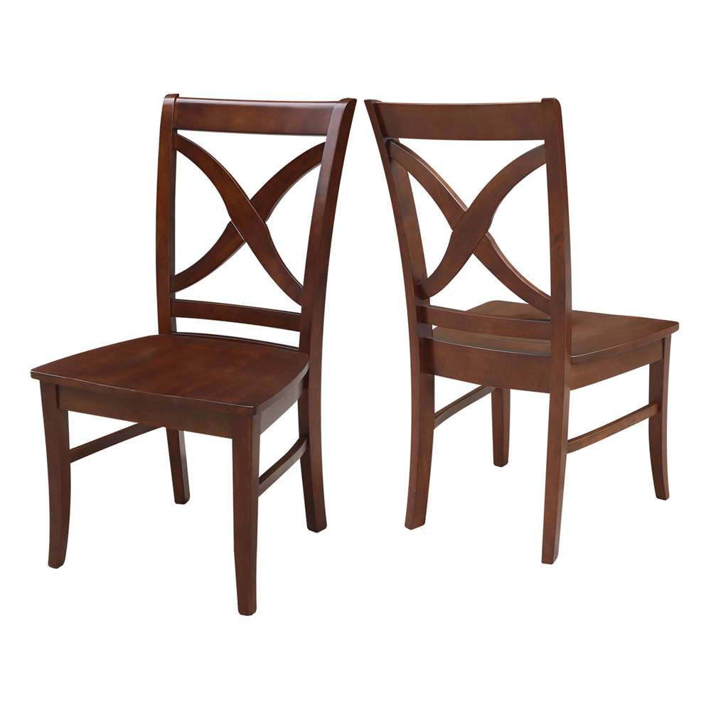 International Concepts - Salerno Chair, Wood Seat in Espresso Finish (Set of 2) - C581-14P veiw 5