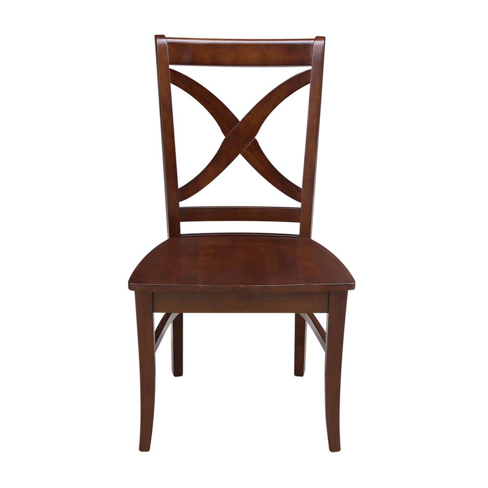 International Concepts - Salerno Chair, Wood Seat in Espresso Finish (Set of 2) - C581-14P veiw 6