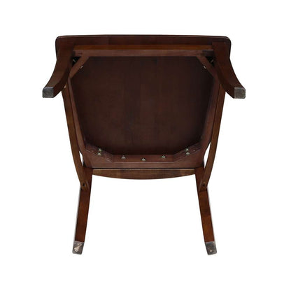International Concepts - Salerno Chair, Wood Seat in Espresso Finish (Set of 2) - C581-14P veiw 9