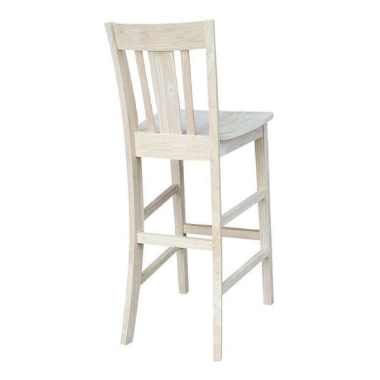 International Concepts - San Remo Bar Height Stool - 30.inSH - S-103 veiw 2