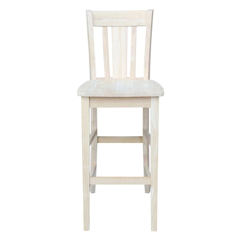International Concepts - San Remo Bar Height Stool - 30.inSH - S-103 veiw 6