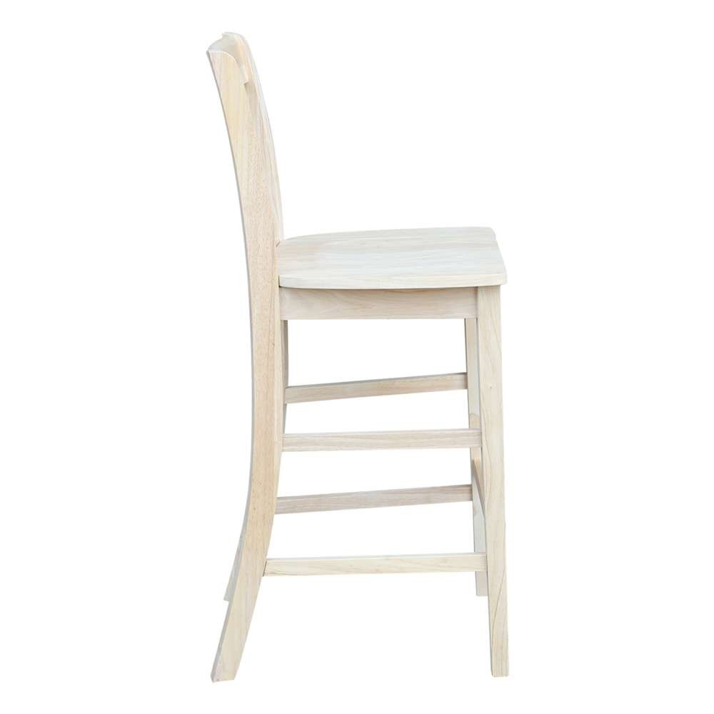 International Concepts - San Remo Bar Height Stool - 30.inSH - S-103 veiw 7