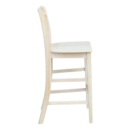 International Concepts - San Remo Bar Height Stool - 30.inSH - S-103 veiw 7