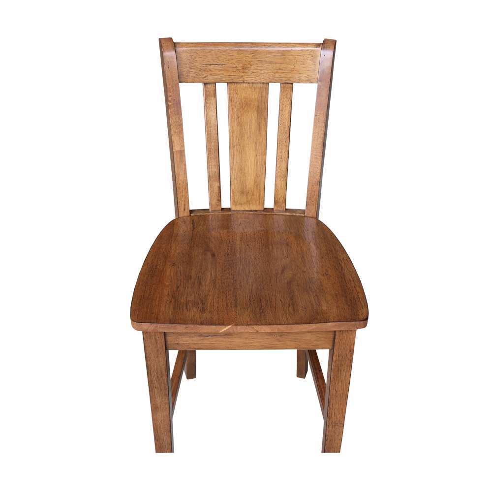 International Concepts - San Remo Counter Height Stool - 24inSH in Distressed Oak Finish - S42-102 veiw 10