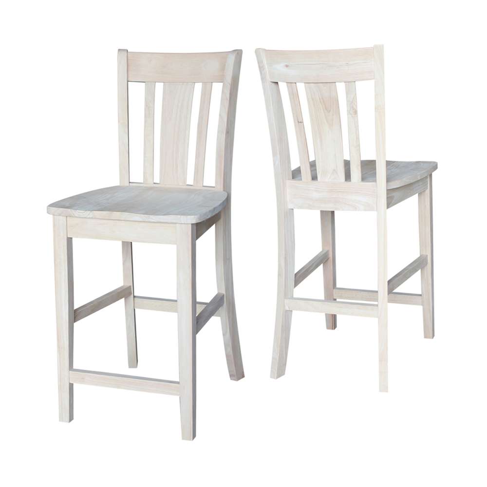 International Concepts - San Remo Counter Height Stool - 24inSH - S-102 veiw 5