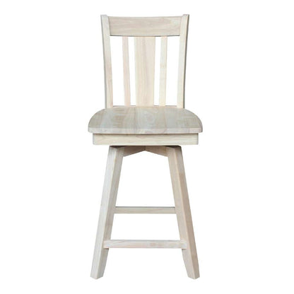 International Concepts - San Remo Counter Height Stool - 24inSH - S-102SW veiw 6