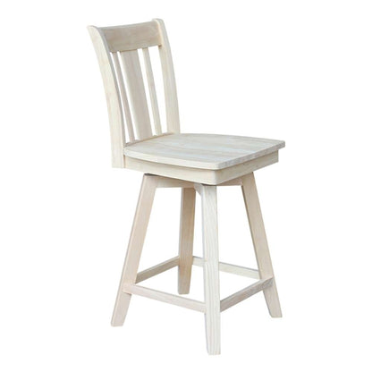 International Concepts - San Remo Counter Height Stool - 24inSH - S-102SW veiw 8