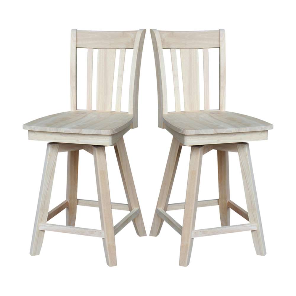 International Concepts - San Remo Counter Height Stool - 24inSH - S-102SW veiw 9