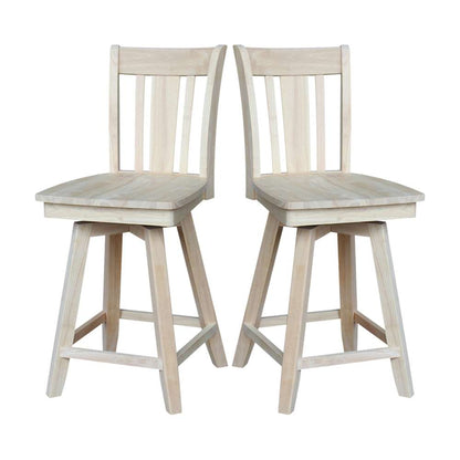 International Concepts - San Remo Counter Height Stool - 24inSH - S-102SW veiw 9