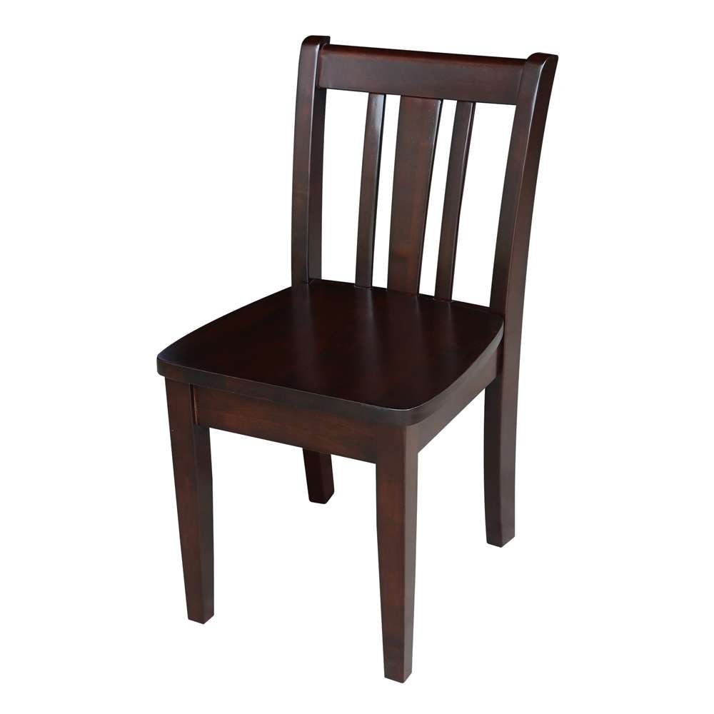 International Concepts - San Remo Juvenile Chair in Rich Mocha Finish (Set of 2) - CC15-105P veiw 1