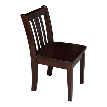 International Concepts - San Remo Juvenile Chair in Rich Mocha Finish (Set of 2) - CC15-105P veiw 8
