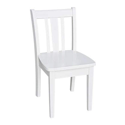 International Concepts - San Remo Juvenile Chair in White Finish (Set of 2) - CC08-105P veiw 4