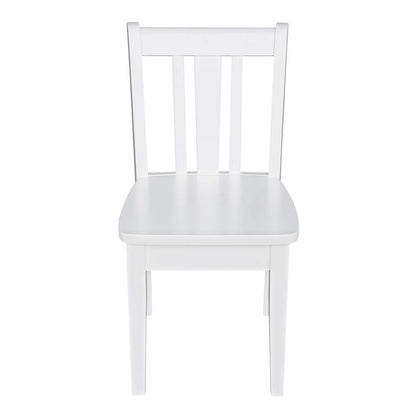 International Concepts - San Remo Juvenile Chair in White Finish (Set of 2) - CC08-105P veiw 6