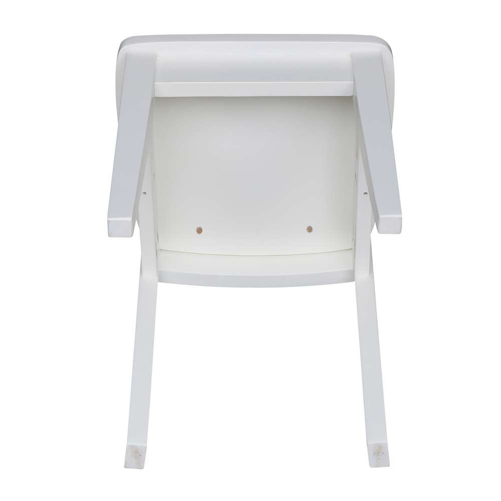 International Concepts - San Remo Juvenile Chair in White Finish (Set of 2) - CC08-105P veiw 9