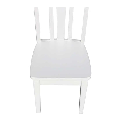 International Concepts - San Remo Juvenile Chair in White Finish (Set of 2) - CC08-105P veiw 10