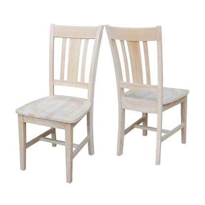 International Concepts - San Remo Slat Back Chair (Set of 2) - C-10P veiw 5