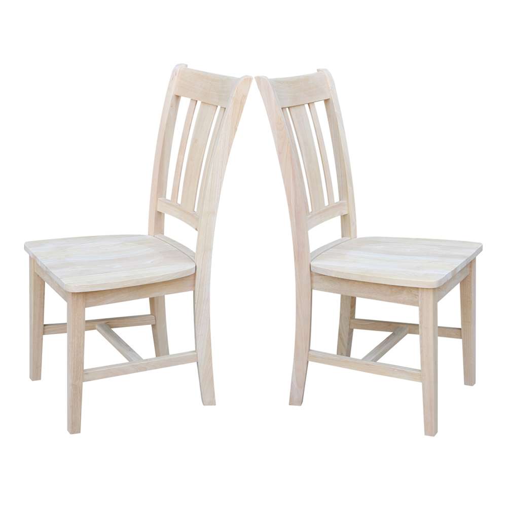 International Concepts - San Remo Slat Back Chair (Set of 2) - C-10P veiw 8