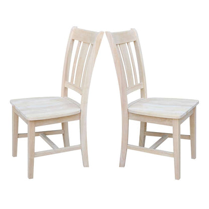 International Concepts - San Remo Slat Back Chair (Set of 2) - C-10P veiw 8