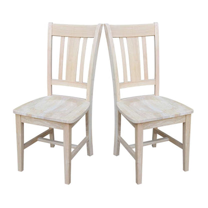 International Concepts - San Remo Slat Back Chair (Set of 2) - C-10P veiw 10