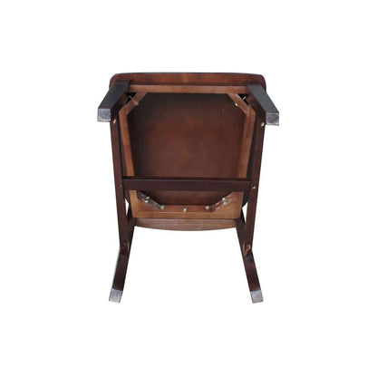 International Concepts - San Remo Splatback Chair in Rich Mocha Finish (Set of 2) - C15-10P veiw 10