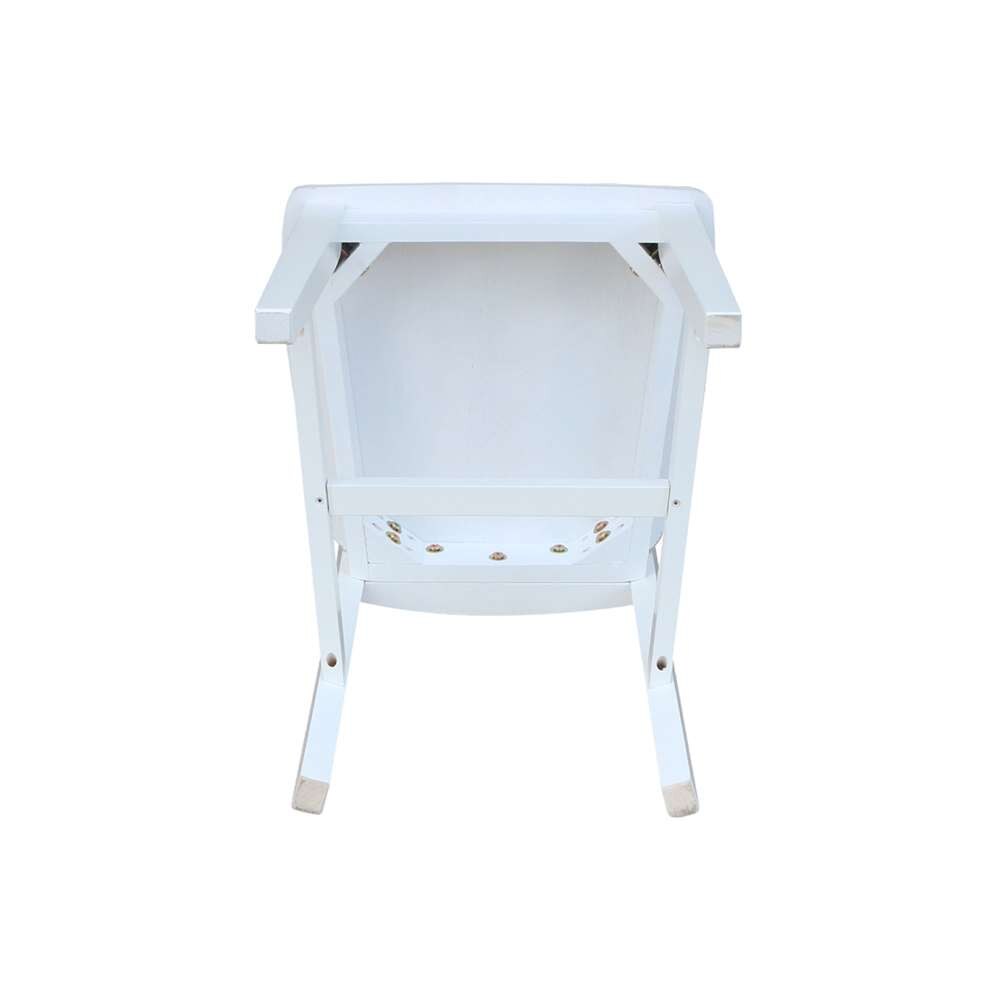 International Concepts - San Remo Splatback Chair in White Finish (Set of 2) - C08-10P veiw 10