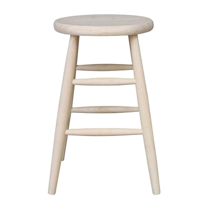 International Concepts - Scooped Seat Stool - 24inSH - 1S-824 veiw 3