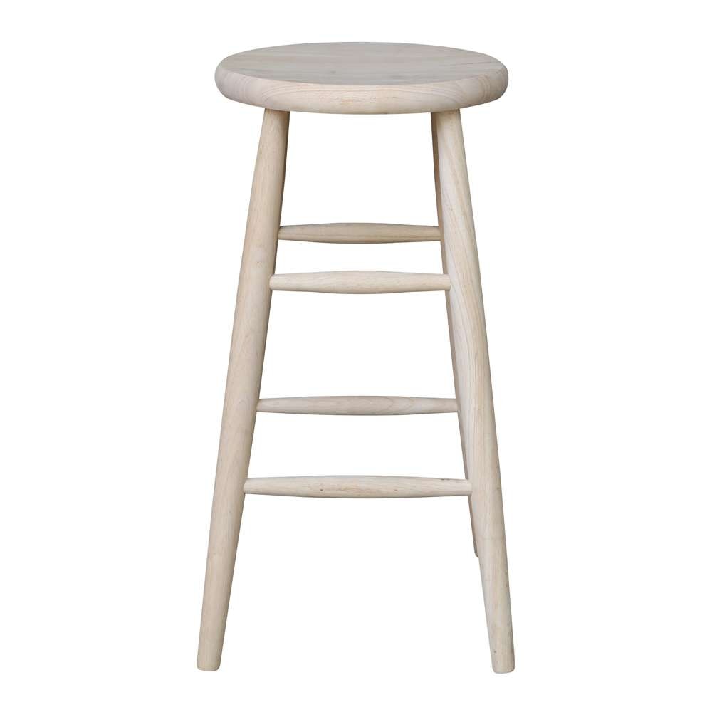 International Concepts - Scooped Seat Stool - 30inSH - 1S-830 veiw 3