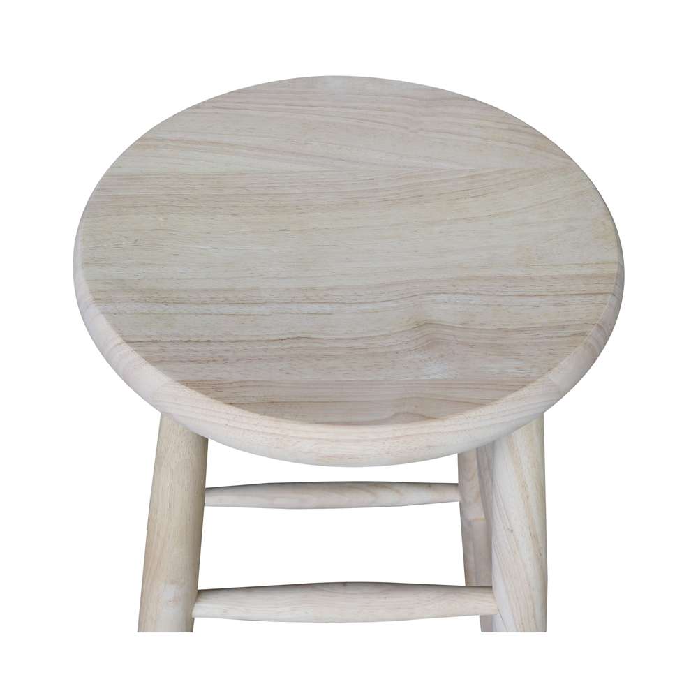 International Concepts - Scooped Seat Stool - 30inSH - 1S-830 veiw 5