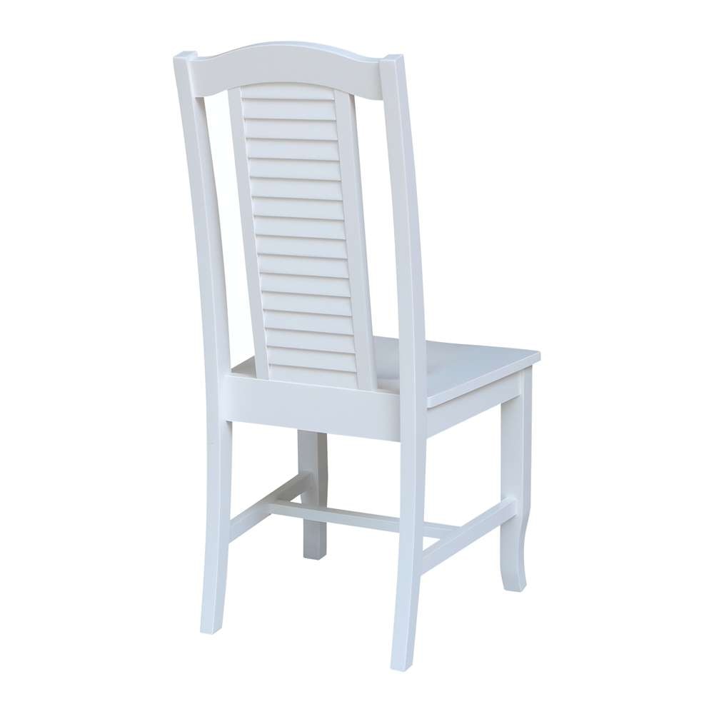International Concepts - Seaside Chair in White Finish (Set of 2) - C08-45P veiw 2