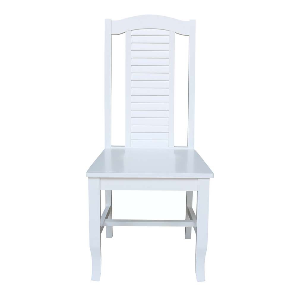 International Concepts - Seaside Chair in White Finish (Set of 2) - C08-45P veiw 6