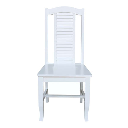 International Concepts - Seaside Chair in White Finish (Set of 2) - C08-45P veiw 6
