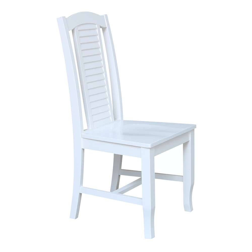 International Concepts - Seaside Chair in White Finish (Set of 2) - C08-45P veiw 7