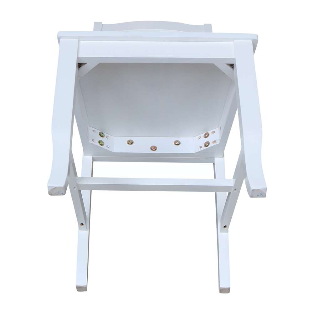 International Concepts - Seaside Chair in White Finish (Set of 2) - C08-45P veiw 8