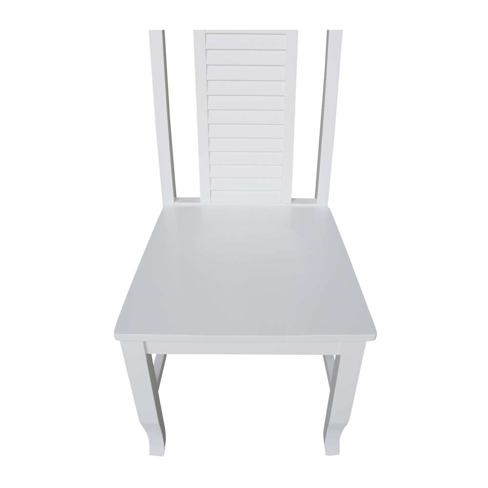 International Concepts - Seaside Chair in White Finish (Set of 2) - C08-45P veiw 9