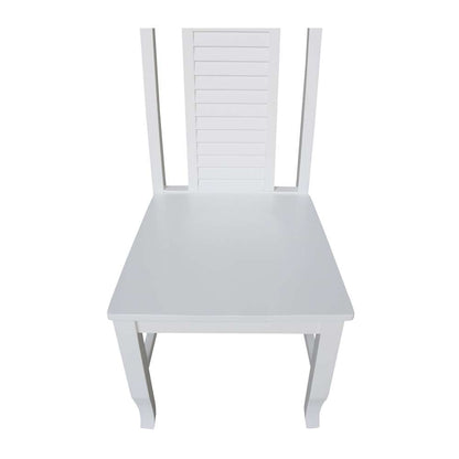 International Concepts - Seaside Chair in White Finish (Set of 2) - C08-45P veiw 9