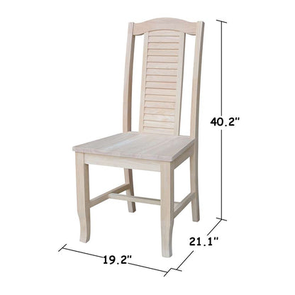 International Concepts - Seaside Chair (Set of 2) - C-45P veiw 3