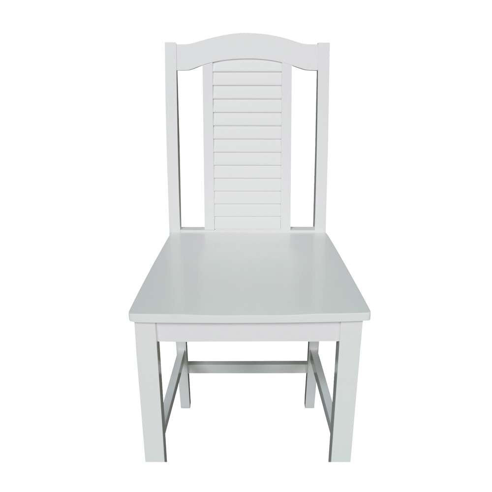 International Concepts - Seaside Counter Height Stool - 24inSH in White Finish - S08-452 veiw 9