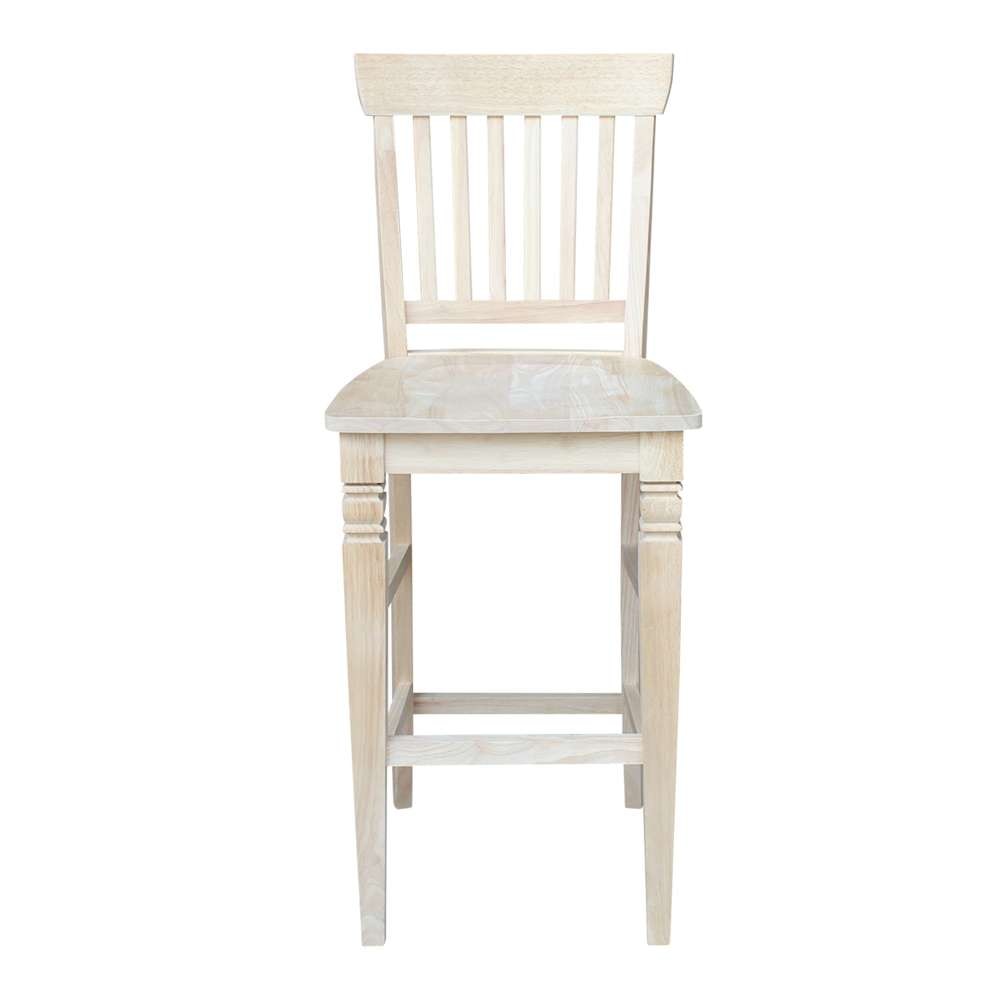 International Concepts - Seattle Bar Height Stool - 30inSH - S-113 veiw 4