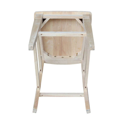International Concepts - Seattle Bar Height Stool - 30inSH - S-113 veiw 7
