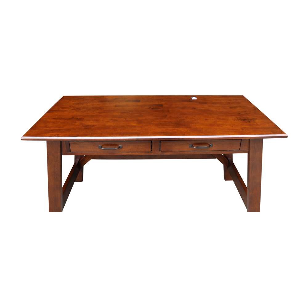 International Concepts - Serendipity Desk with 2 Drawers in Espresso Finish - OF581-69 veiw 9