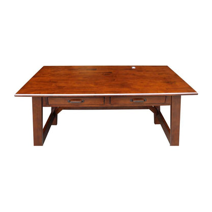 International Concepts - Serendipity Desk with 2 Drawers in Espresso Finish - OF581-69 veiw 9