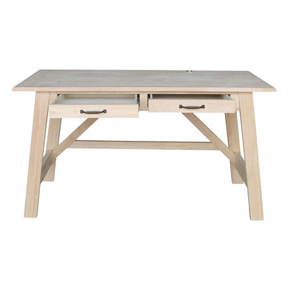 International Concepts - Serendipity Desk with 2 Drawers - OF-69 veiw 4